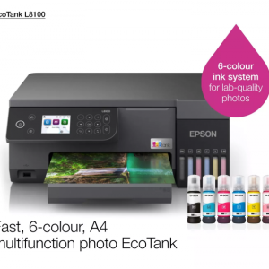 МФУ струйное цветное Epson L8100 C11CK94401 А4, до 22 стр/мин, USB, Wi-Fi, Печать на CD/DVD/id картах, 6 цв