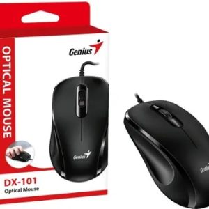 Мышь оптическая  Genius DX-101 Genius Black USB 31010026400