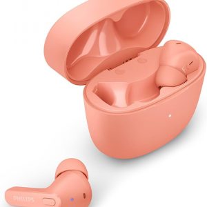 Наушники беспроводные вакуумные PHILIPS TAT2206PK/00 мик/Bluetooth 5.0/быстрая зарядка/IPX4/монофонический режим
