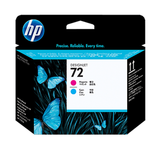 Печатающая головка HP C9383A №72 пурпурная и голубая