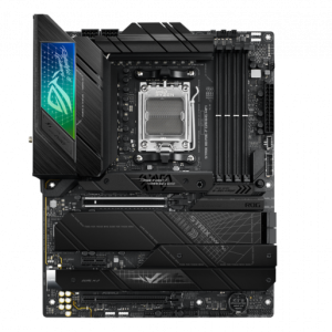 Сист. плата ASUS ROG STRIX X670E-F GAMING WIFI, X670E, AM5, 4xDIMM DDR5, 2xPCI-E x16, 4xM.2, 4xSATA, HDMI,DP,WIFI6E,BOX