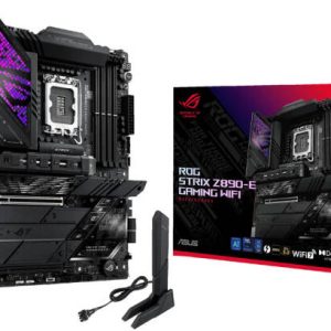 Сист.плата ASUS ROG STRIX Z890-E GAMING WIFI, Z890, 1851, 4xDDR5, PCI-E x16, M2, SATA, HDMI, DP, Thundrbolt. WIFI7, BOX