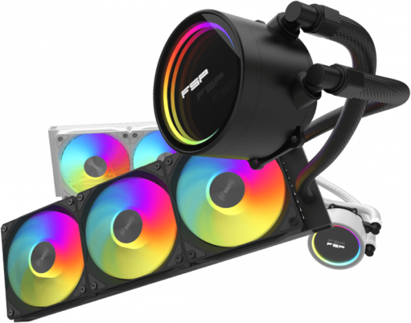 СЖО FSP AE36-B FSP, 360mm, support LGA1700/1851, AM5, RGB, Black