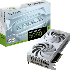Видеокарта Gigabyte GV-N506TEAGLEOC ICE-16GD, 16GB GDDR7, 128 Bit,  HDMI, DP, WHITE, BOX